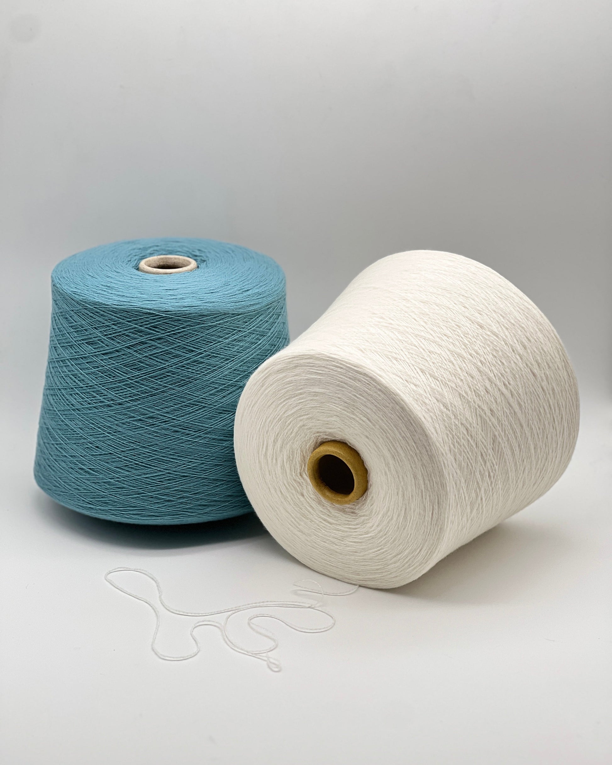 Luxury Loro Piana LEGEND 2/27 lace yarn made in Italy, 50% cashmere and 50% merino wool blend with refined marl effect, ultra-fine high-yardage yarn for multi-strand knitting, machine knitting, and luxury garments, available at iDOKNiT yarn shop