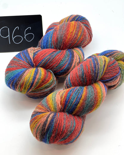 DUNDAGA 6/1 fingering weight single-ply yarn – 70% Latvian wool and 30% Merino blend, high lanolin content for a soft rustic feel, shown in hand-dyed gradients. Ideal for durable socks and heritage knitting with authentic European wool. Available at iDOKNiT.com.