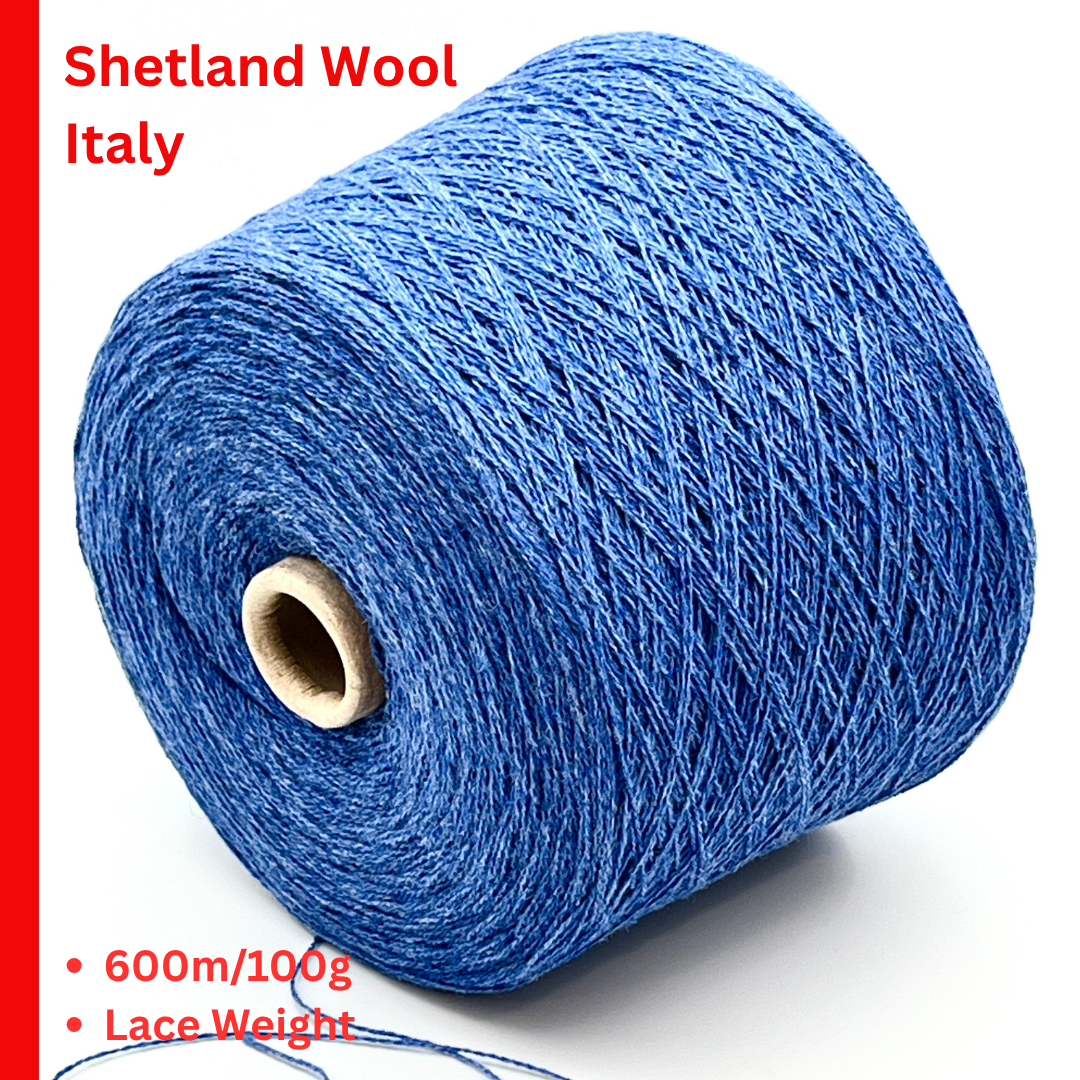 Profilo Lanashetland 80 percent Shetland Wool and 20 percent Polyamide Italian lace yarn from iDOKNiT
