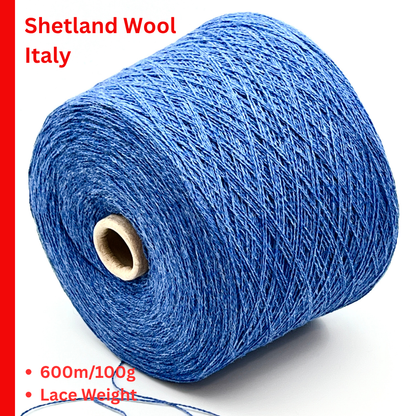 Profilo Lanashetland 80 percent Shetland Wool and 20 percent Polyamide Italian lace yarn from iDOKNiT