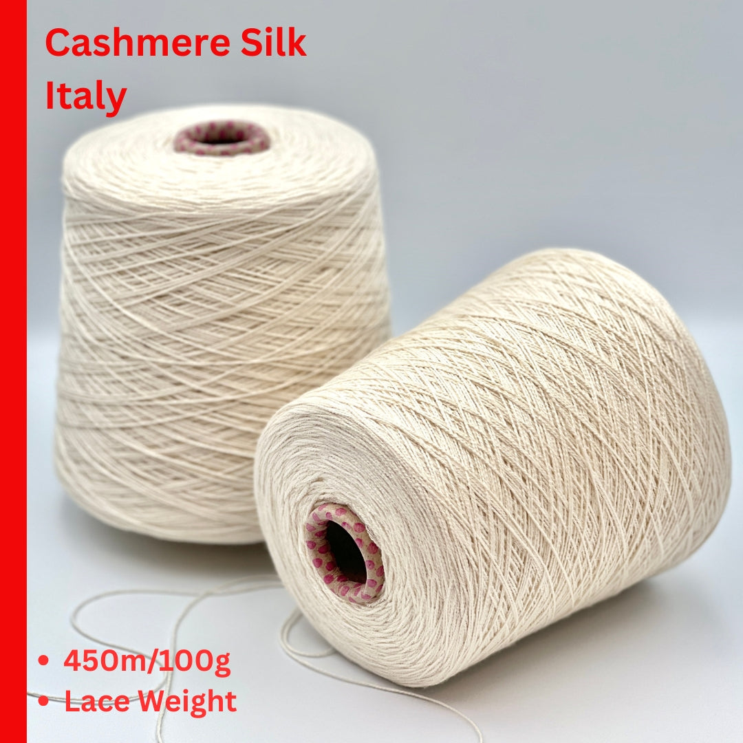 Biagioli Modesto Colibri luxury lace weight yarn spun from cashmere and silk in hand wound balls from iDOKNiT