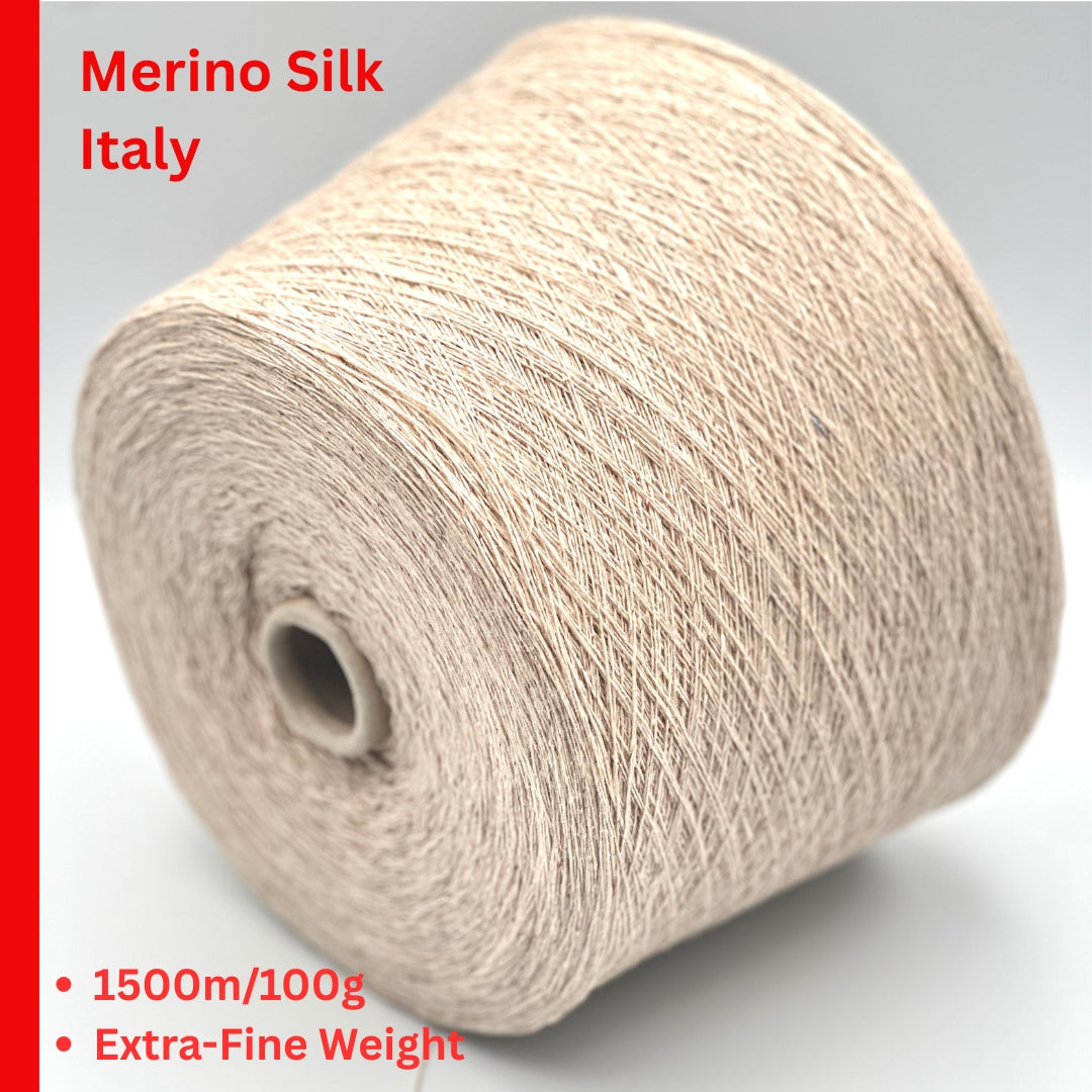 Casa del Filato Frisby merino silk lace weight yarn from iDOKNiT