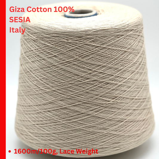 Luxury Italian Giza cotton yarn Sessia PAPIRO close up texture
Soft lace weight Giza cotton yarn for sweaters and crochet
Sessia PAPIRO Italian cotton yarn for summer knitwear
Cable construction Giza cotton yarn for weaving and layering garments
Lightweight luxury cotton yarn with elegant stitch definition