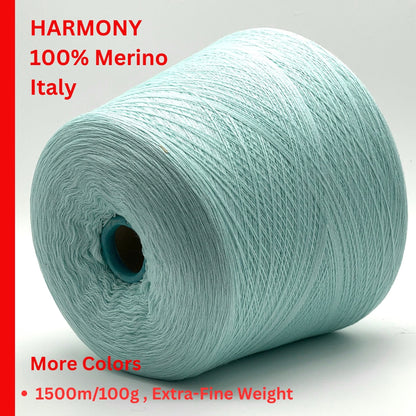Tollegno 1900 Harmony extra fine merino lace weight yarn from iDOKNiT
