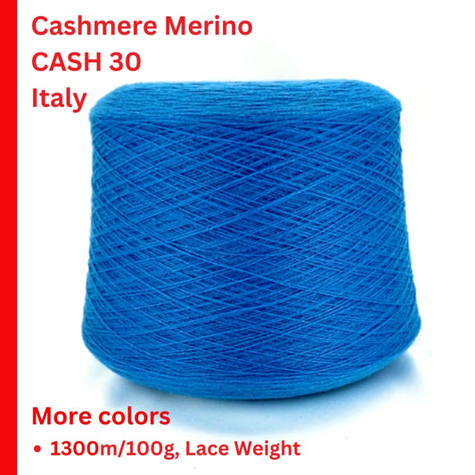 Biagioli Modesto LEGENDARY CASH 30 Italian yarn at iDOKNiT. 30% Cashmere 70% Merino extrafine lace weight. Luxury high-yield fiber for iDOKNiT.com.
