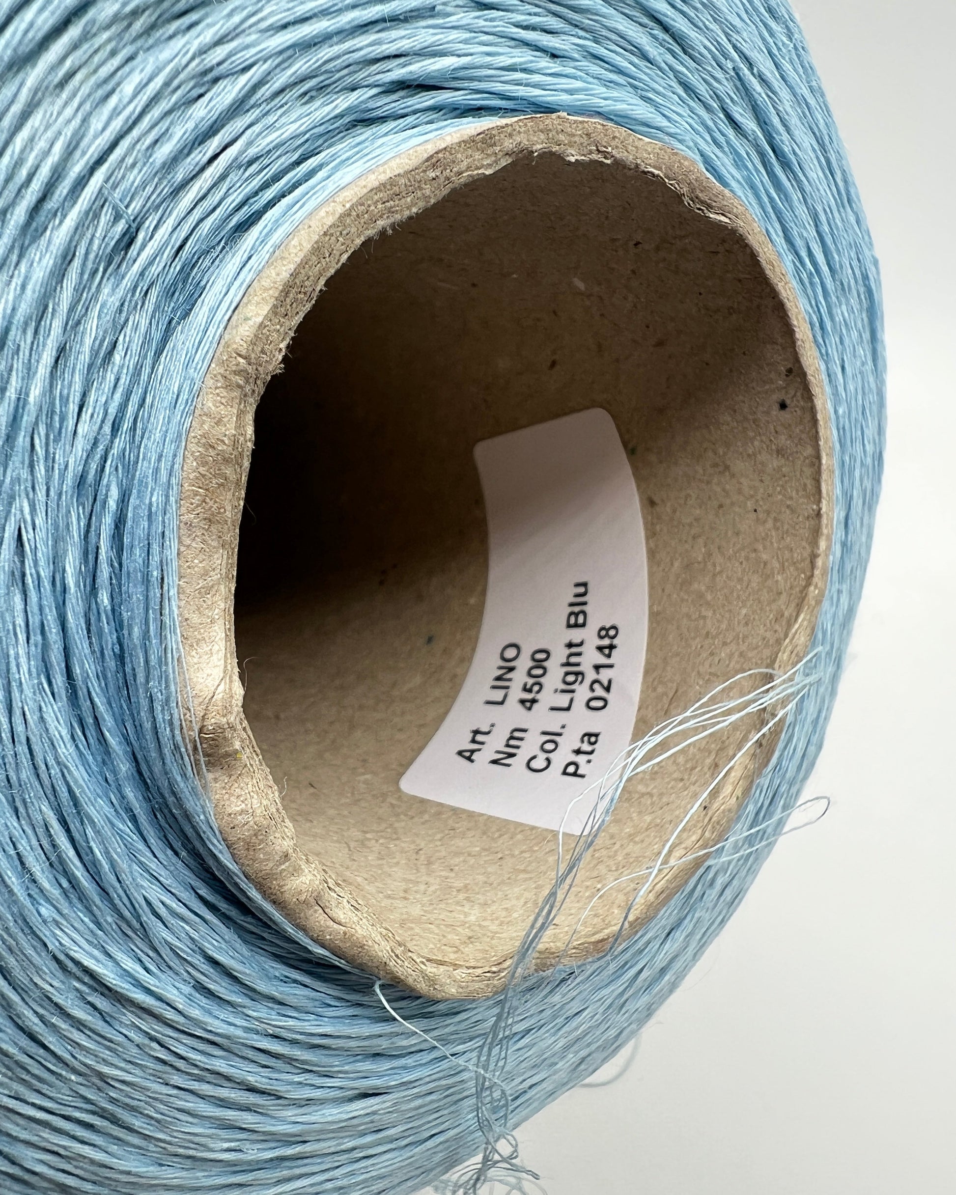 Elite iDOKNiT lace weight yarn, 100% Pure LINEN by STORAI Italy. High-quality plant fiber with a rustic texture and elegant sheen, 450-490m/100g. Authentic Italian-made summer yarn curated by iDOKNiT for breathable, durable garments that soften beautifully over time.