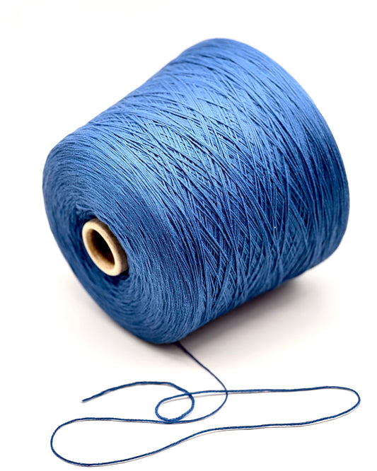 Filati Be.Mi.Va ORGANIC PARK cotton nylon Italian lace yarn with airy chain structure at iDOKNiT.