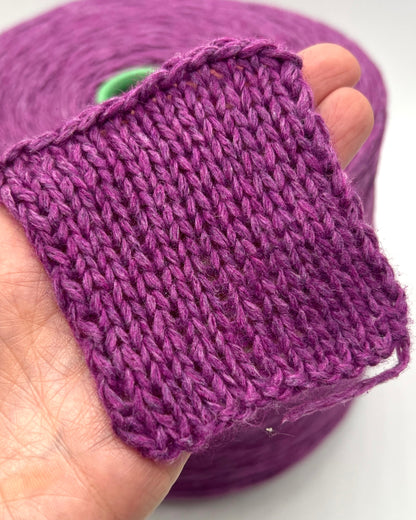 FILCOM SUMMER PUFFO luxury cashmere silk and cotton Italian sport weight chainette yarn for soft summer knitting at iDOKNiT.