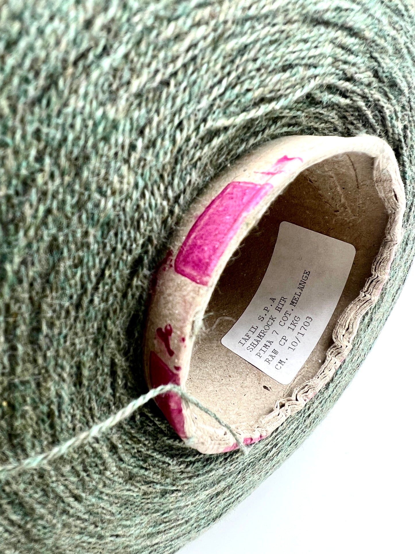 Cotton 100% Yarn, PIMA, Luxury Italian Yarn by IAFIL SPA, Sold in Balls or on Cone, Lace Weight - 700m/100g