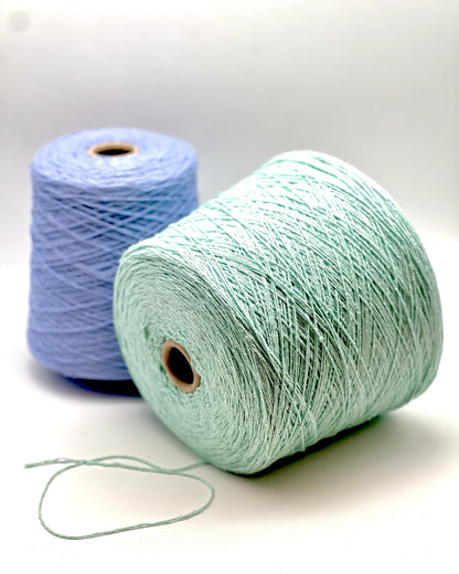 Seta Bourette Silk 100%, Premium Italian Yarn by Filati Buratti, Available in Balls and on Cones, Fingering Weight, 400m/100g (437y)