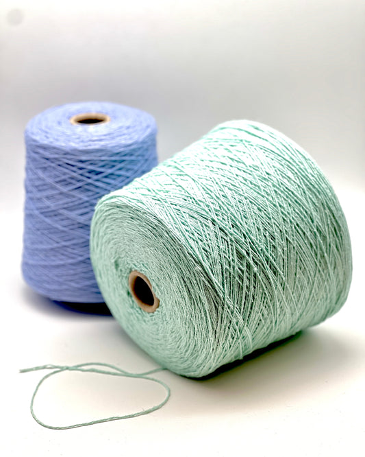 Seta Bourette Silk 100%, Premium Italian Yarn by Filati Buratti, Available in Balls and on Cones, Fingering Weight, 400m/100g (437y)