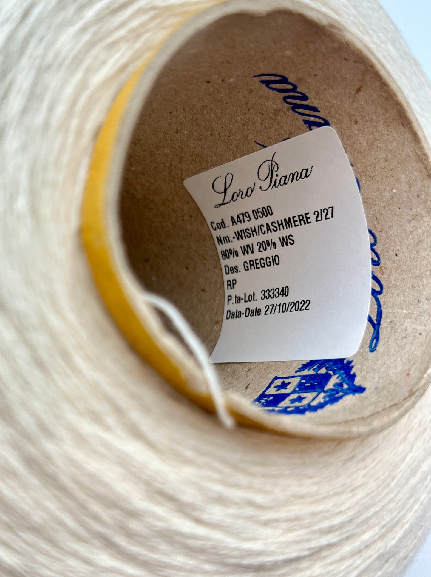 Cashmere Merino Yarn, Exclusive Italian Mill WISH CASHMERE, Luxury Italian Lace Weight Yarn, Balls or Cones, 1300m/100g