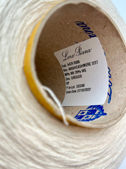 Cashmere Merino Yarn, Exclusive Italian Mill WISH CASHMERE, Luxury Italian Lace Weight Yarn, Balls or Cones, 1300m/100g
