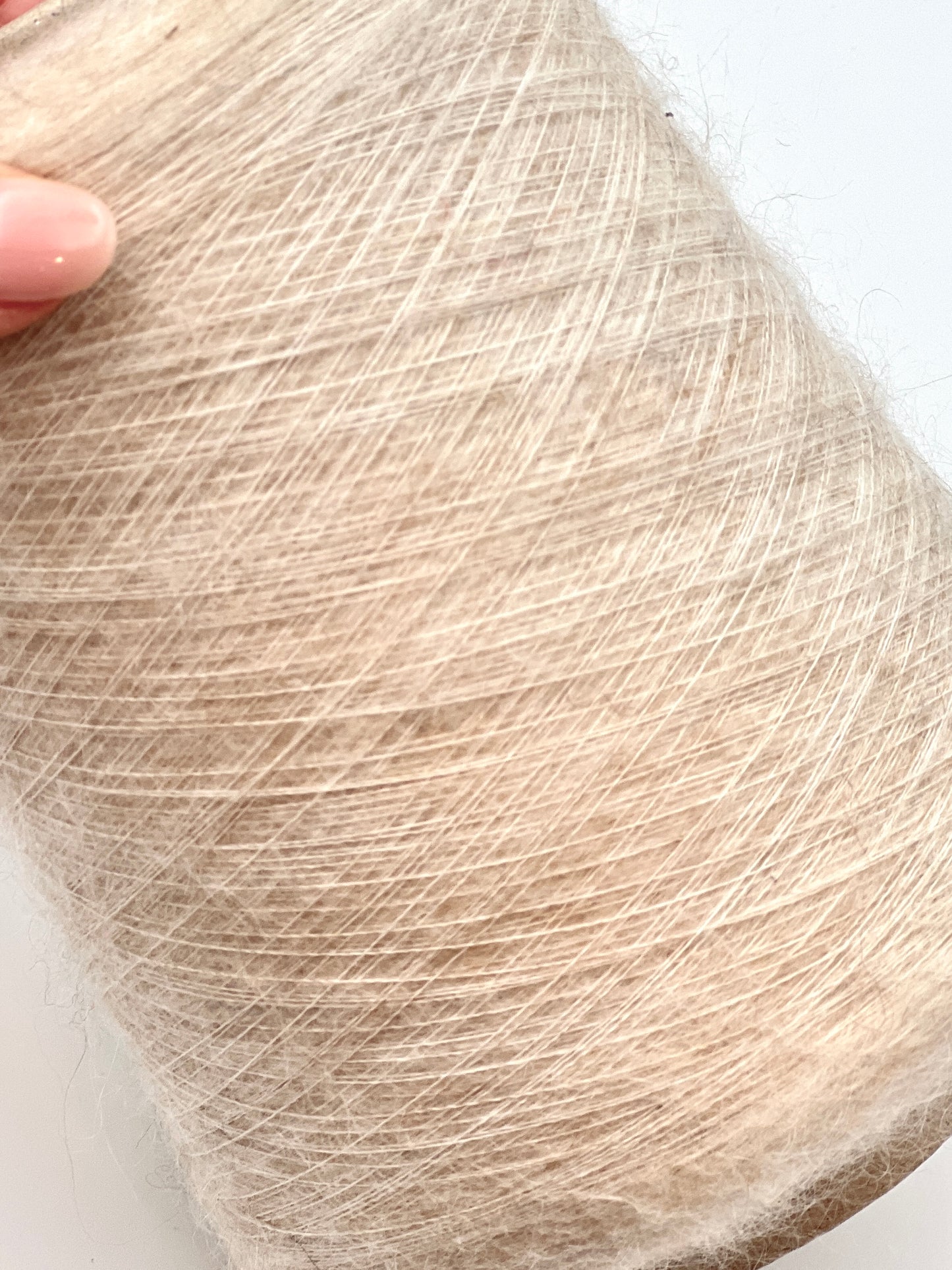 BABYKID Mohair Yarn, FILATI BE.MI.VA PRESTIGE, Luxury Italian Lace Weight Yarn, Balls or Cones, 2100m/100g