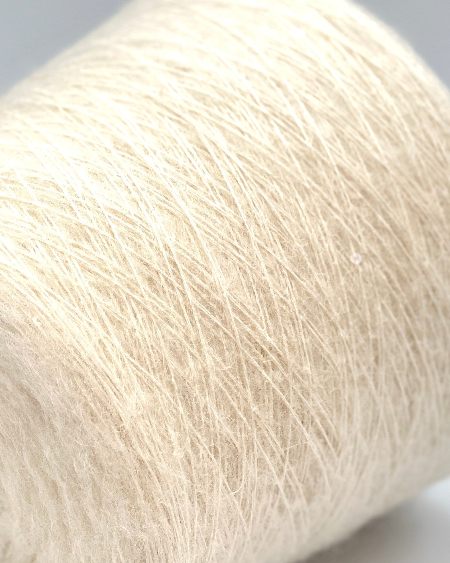 GG FILATI CIGNO Italian superkid mohair silk lace fingering weight yarn with integrated 3mm sequins on cone from iDOKNiT