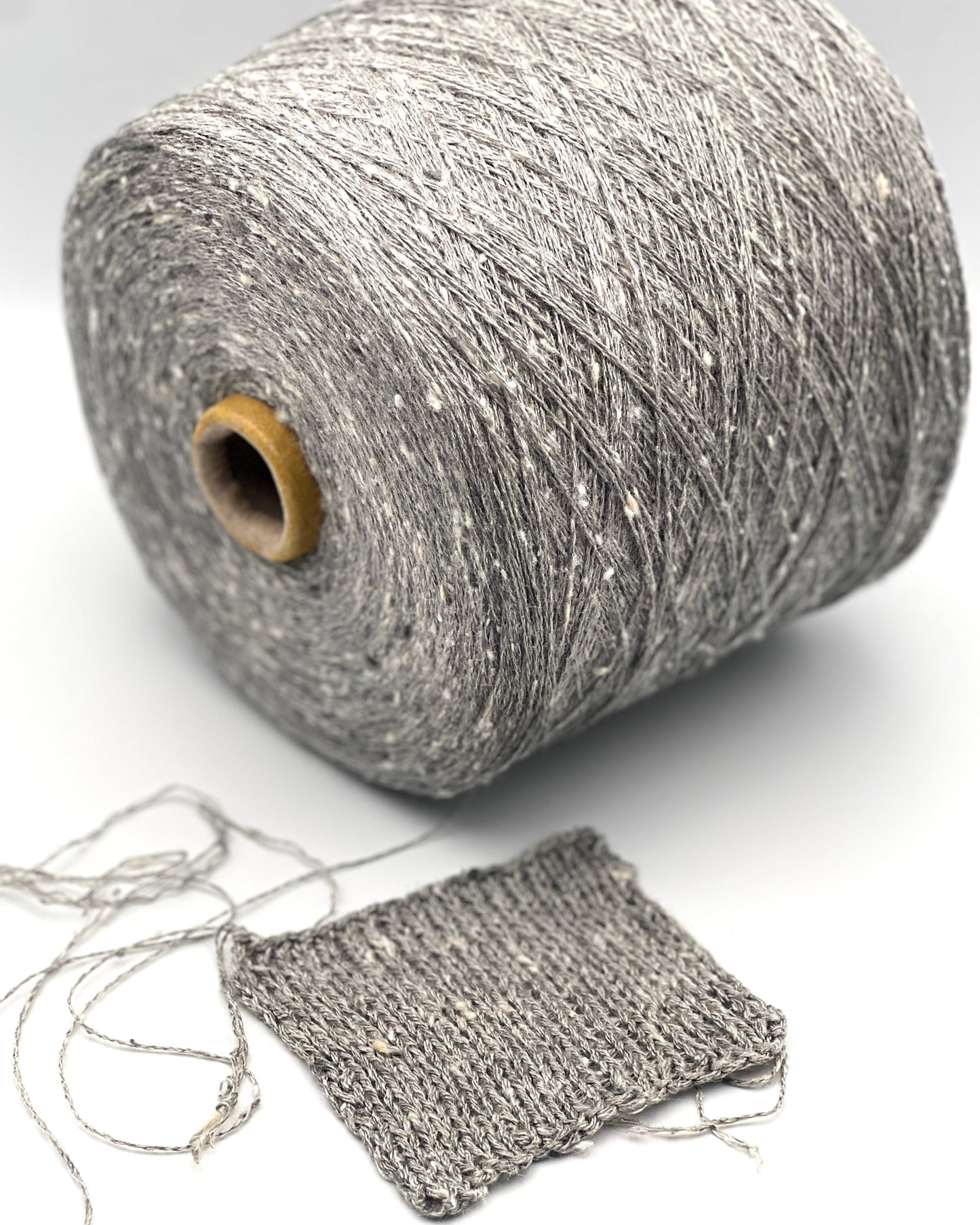 Loro Piana wild tussah silk flamed lace weight yarn balls from iDOKNiT