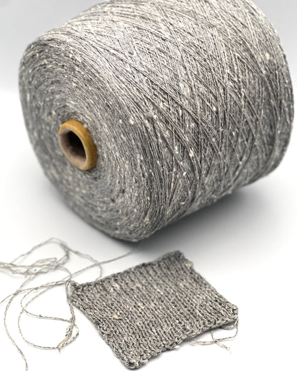Loro Piana wild tussah silk flamed lace weight yarn balls from iDOKNiT