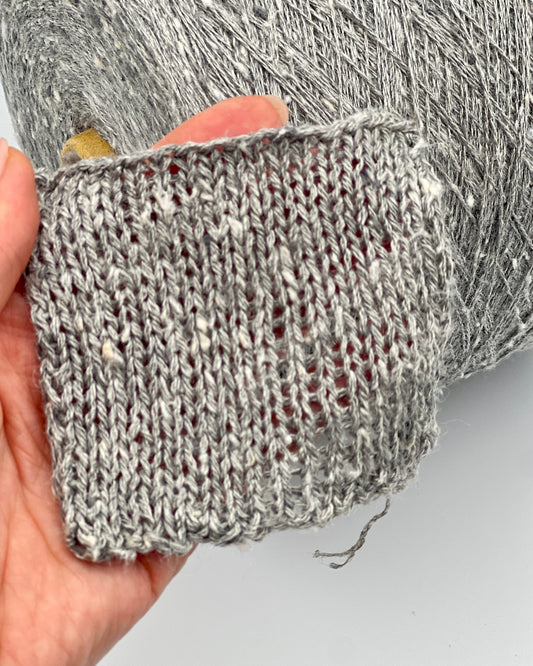 Loro Piana wild tussah silk flamed lace weight yarn balls from iDOKNiT
