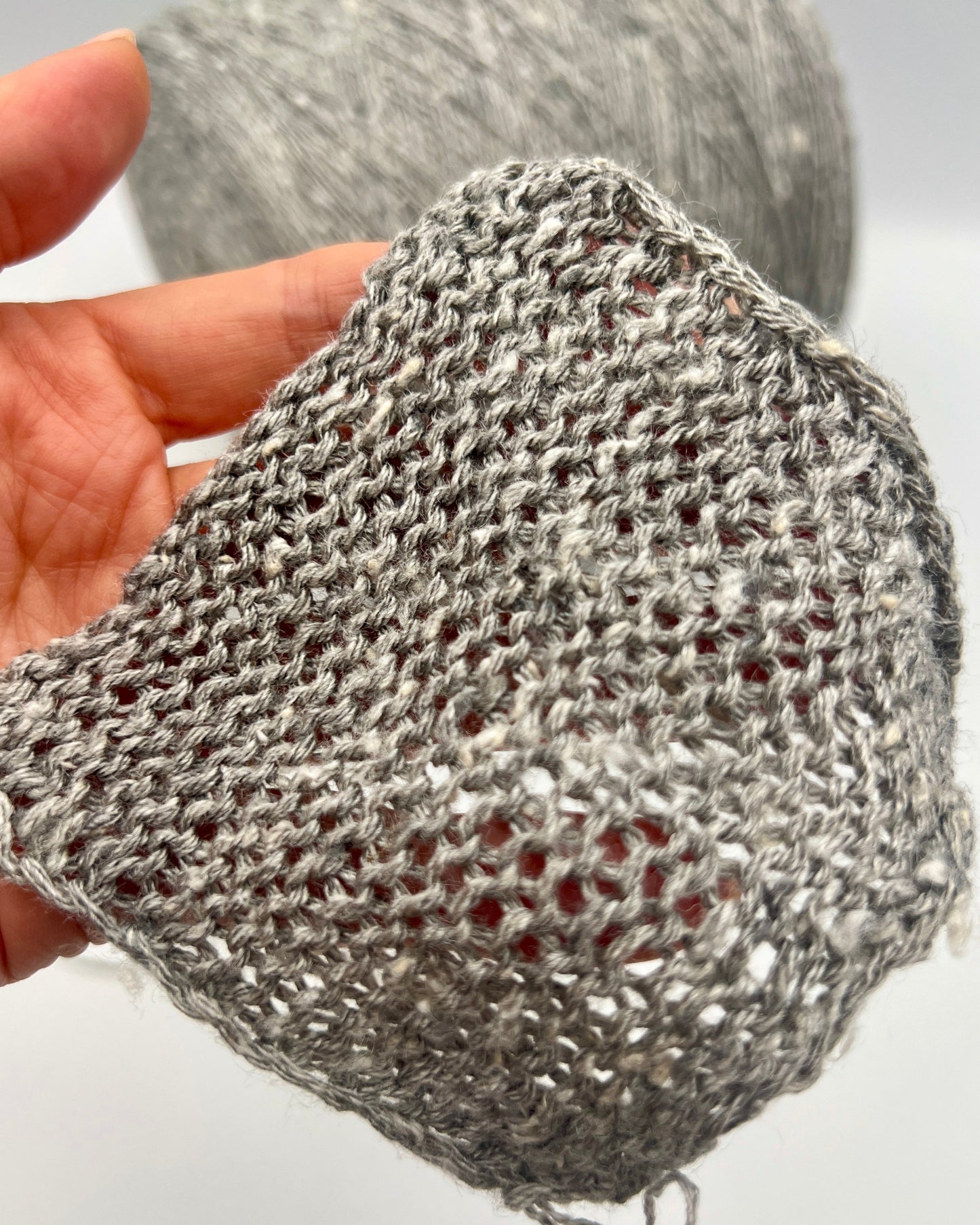 Loro Piana wild tussah silk flamed lace weight yarn balls from iDOKNiT