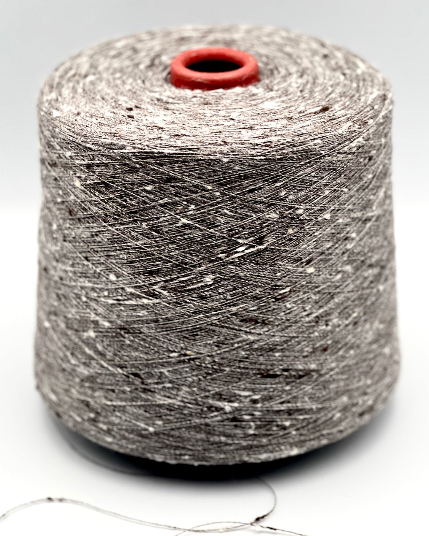 Loro Piana Shantung Jaspe wild tussah silk tweed lace weight yarn balls from iDOKNiT