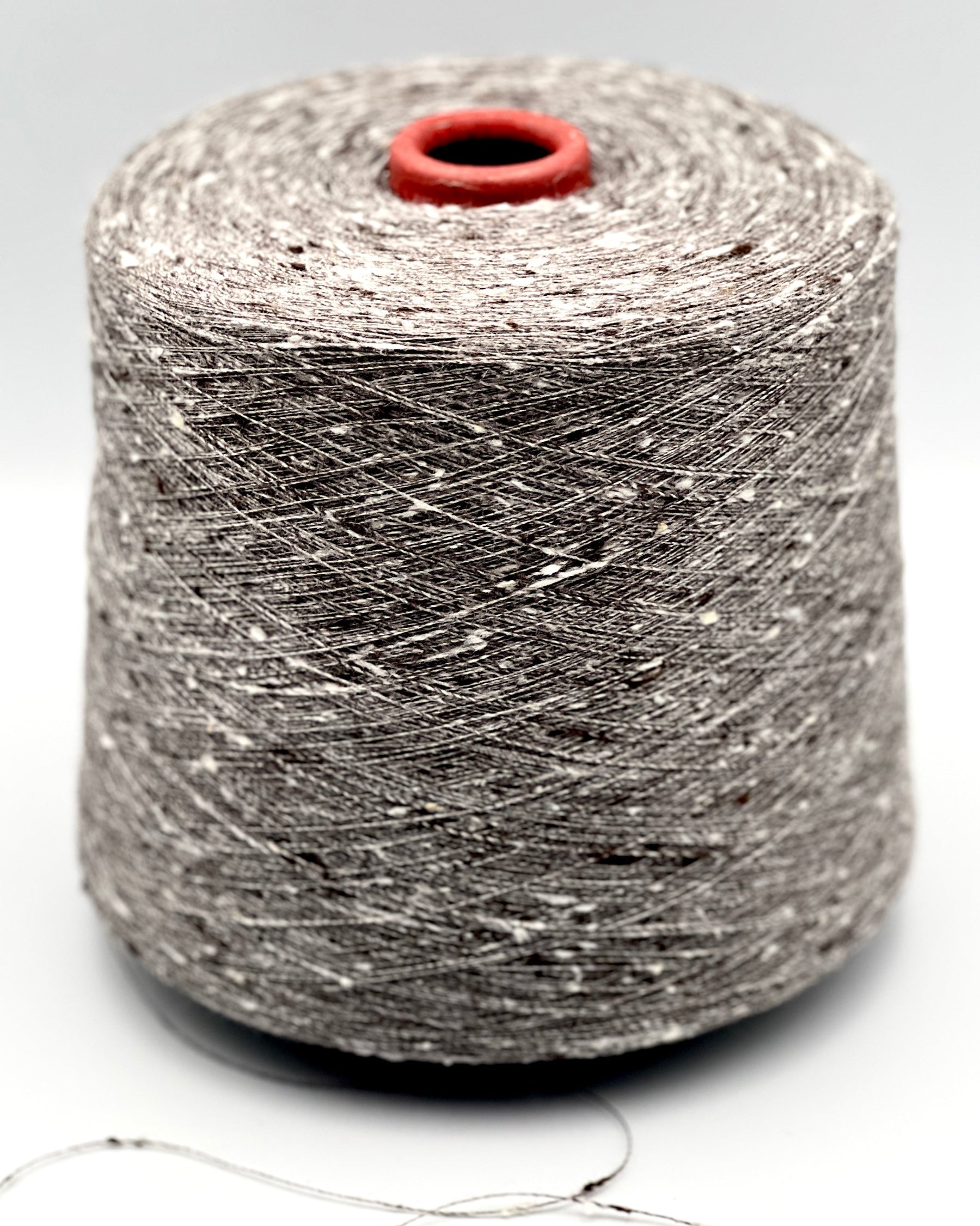 Loro Piana Shantung Jaspe wild tussah silk tweed lace weight yarn balls from iDOKNiT