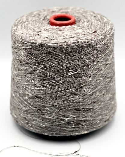 Loro Piana Shantung Jaspe wild tussah silk tweed lace weight yarn balls from iDOKNiT