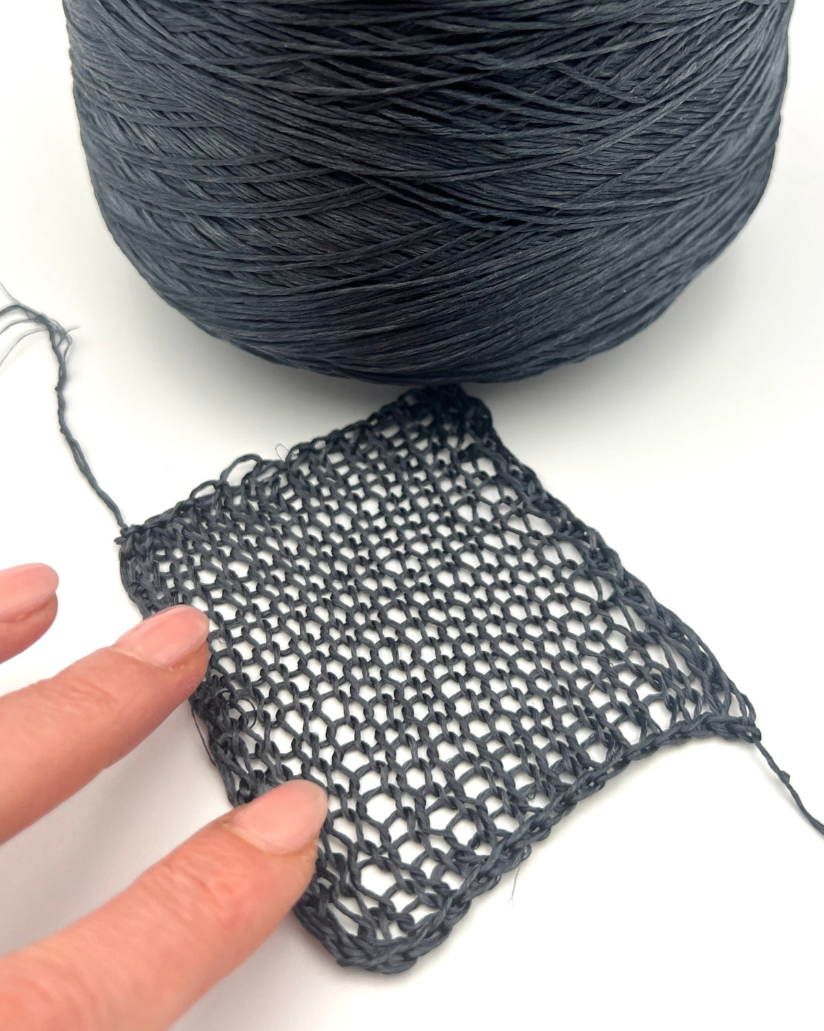Loro Piana Exodus 100% mulberry silk lace weight yarn on original cone from iDOKNiT