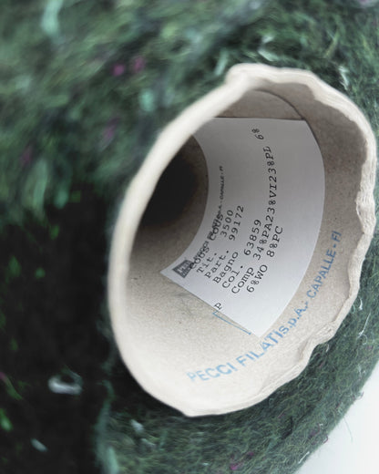 Pecci Filati Cous Cous double tweed fantasy alpaca sport weight yarn in balls from iDOKNiT