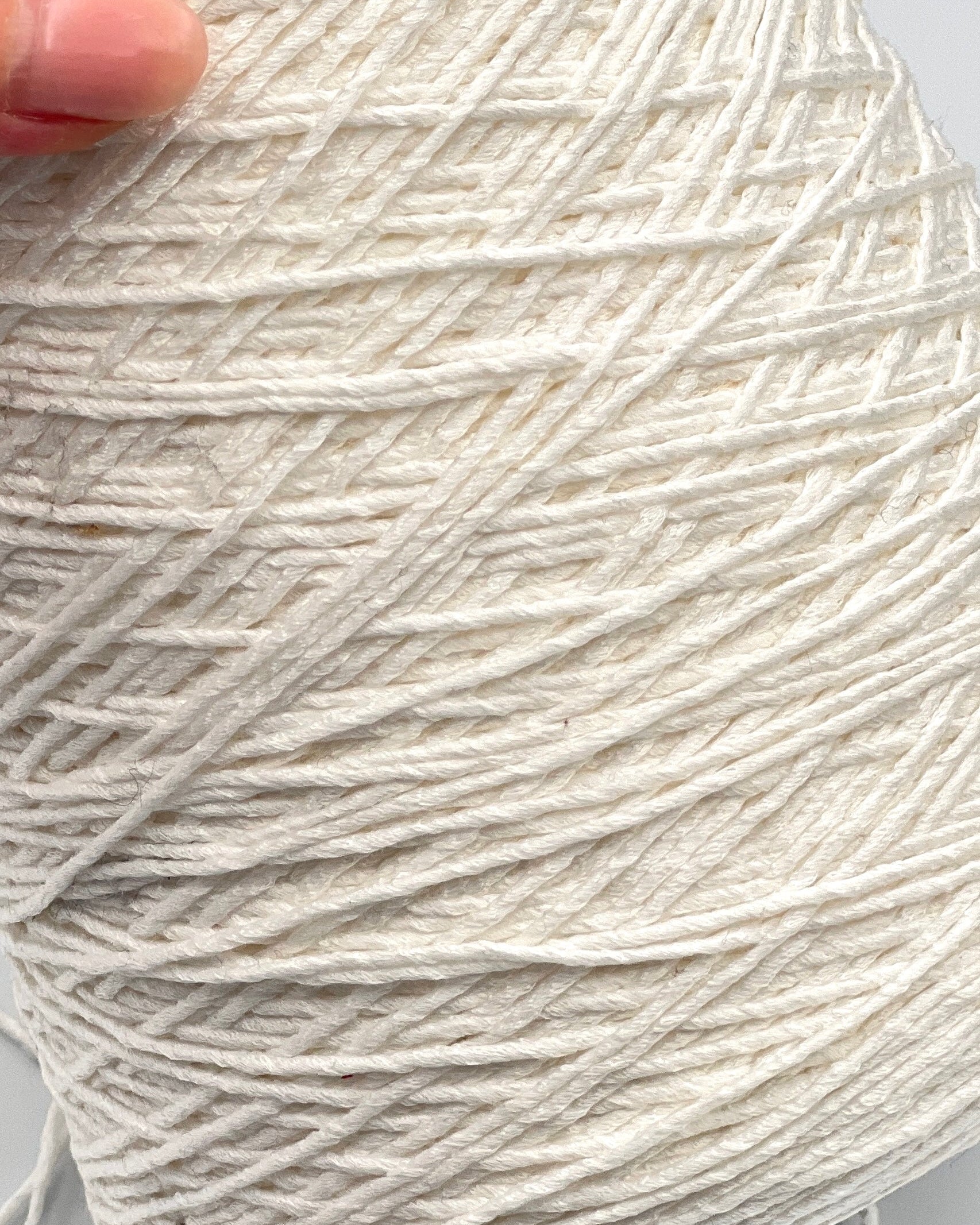Emilcotoni Peruvian Pima cotton chainette DK weight yarn from iDOKNiT