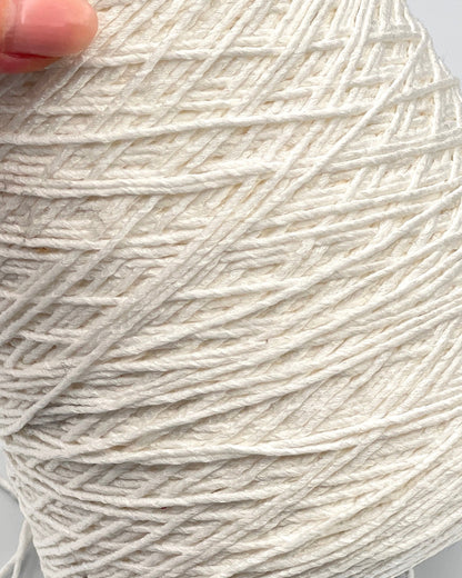 Emilcotoni Peruvian Pima cotton chainette DK weight yarn from iDOKNiT