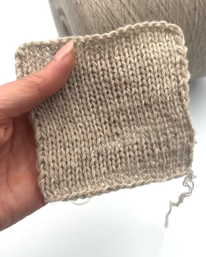 Millefili Sudoku merino viscose polyamide tweed lace weight yarn from iDOKNiT