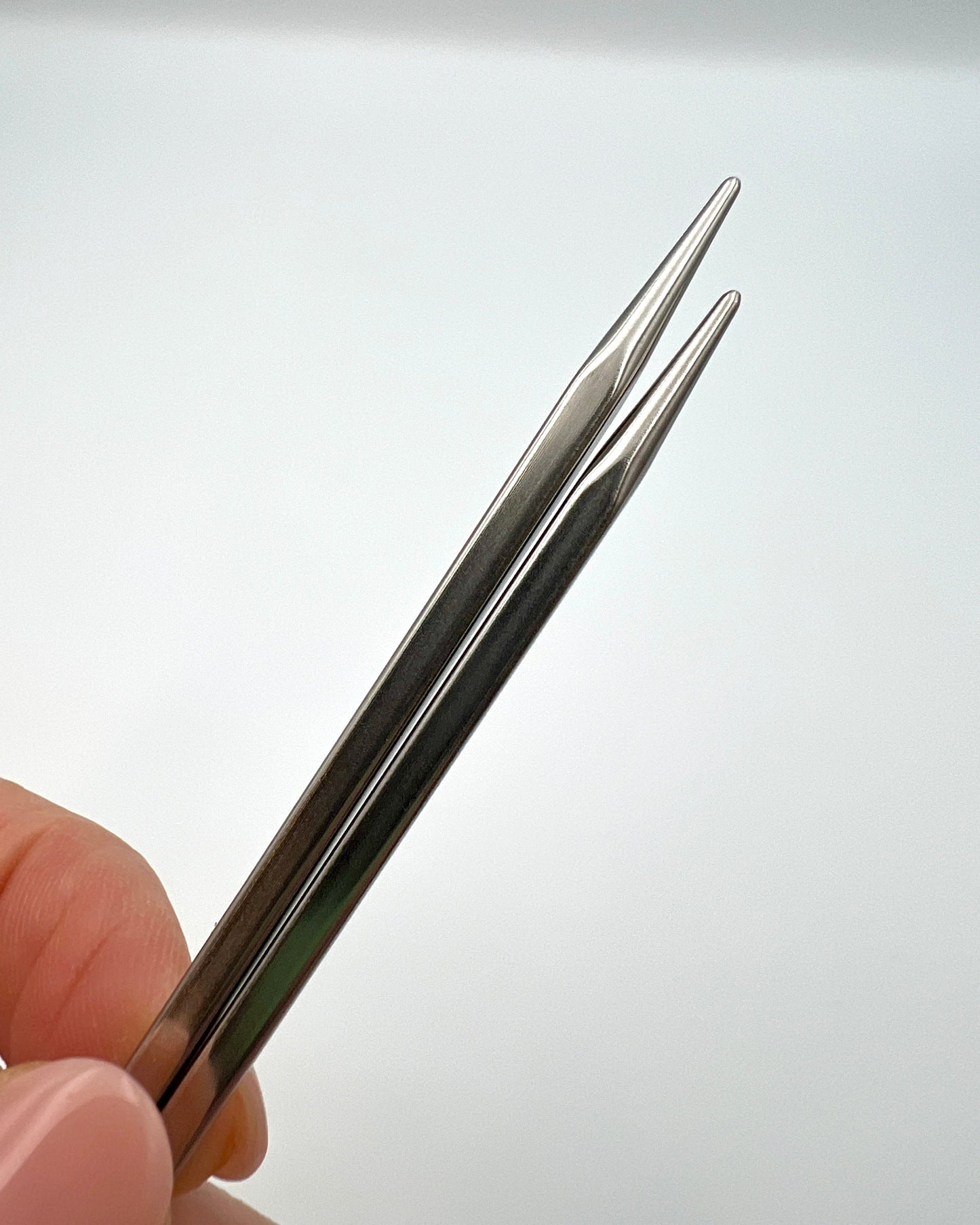 ChiaoGoo QUADS 5 inch stainless steel square interchangeable needle tips