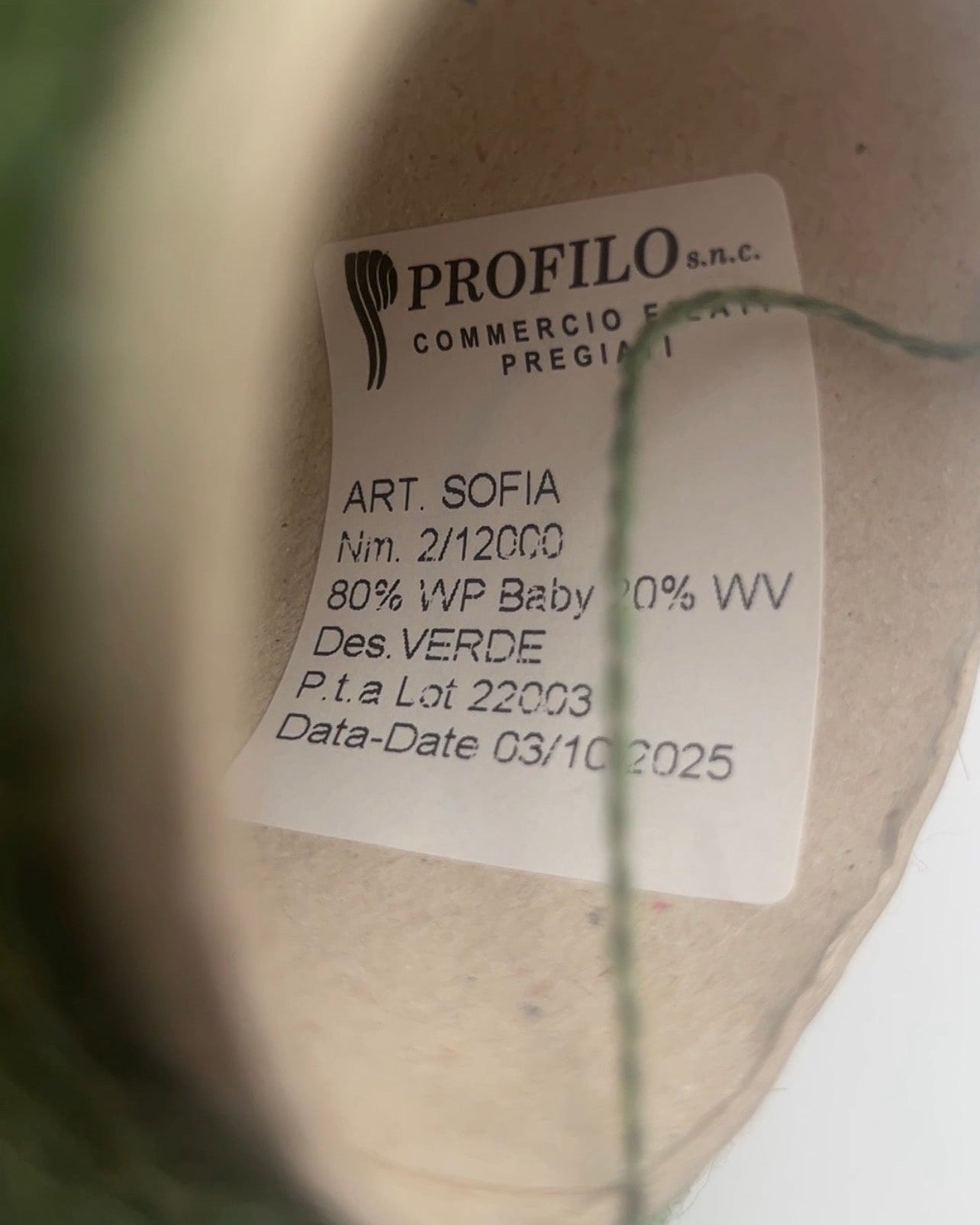 Profilo Sofia 80 percent Baby Alpaca and 20 percent Merino Wool Italian lace yarn from iDOKNiT