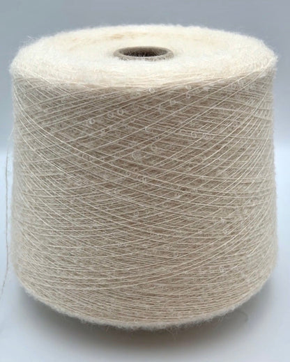 Profilo Boucle 70 percent Superkid Mohair and 30 percent Silk Italian lace weight yarn from iDOKNiT