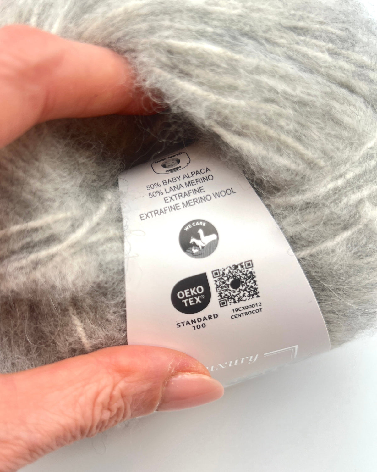  Lana Gatto Aria 50 percent Baby Alpaca 50 percent Extrafine Merino Italian DK weight yarn from iDOKNiT