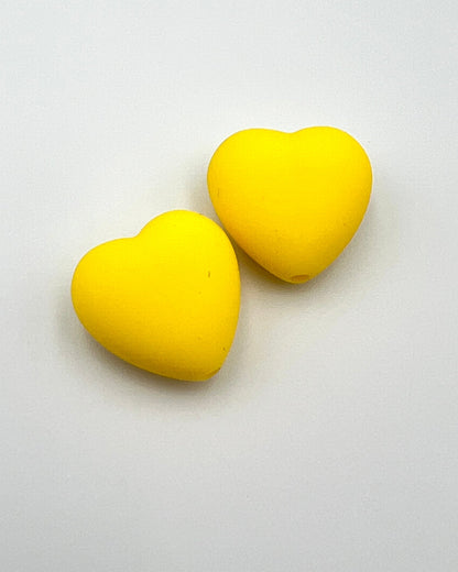 iDOKNiT silicone heart shaped knitting needle stoppers and point protectors pair