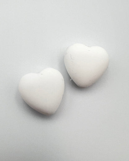 iDOKNiT silicone heart shaped knitting needle stoppers and point protectors pair