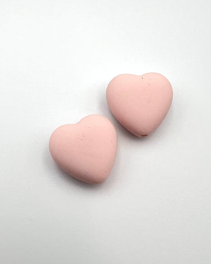 iDOKNiT silicone heart shaped knitting needle stoppers and point protectors pair