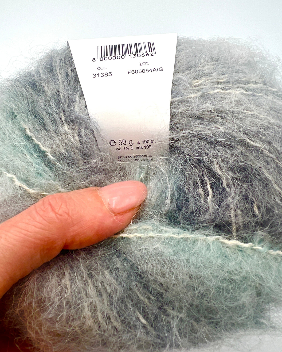 Lana Gatto Starlight Cotton Merino Kid Mohair Superfine Alpaca Italian Aran gradient yarn from iDOKNiT