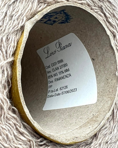 Loro Piana Clan 85 percent cashmere 15 percent superkid mohair Italian sport yarn from iDOKNiT