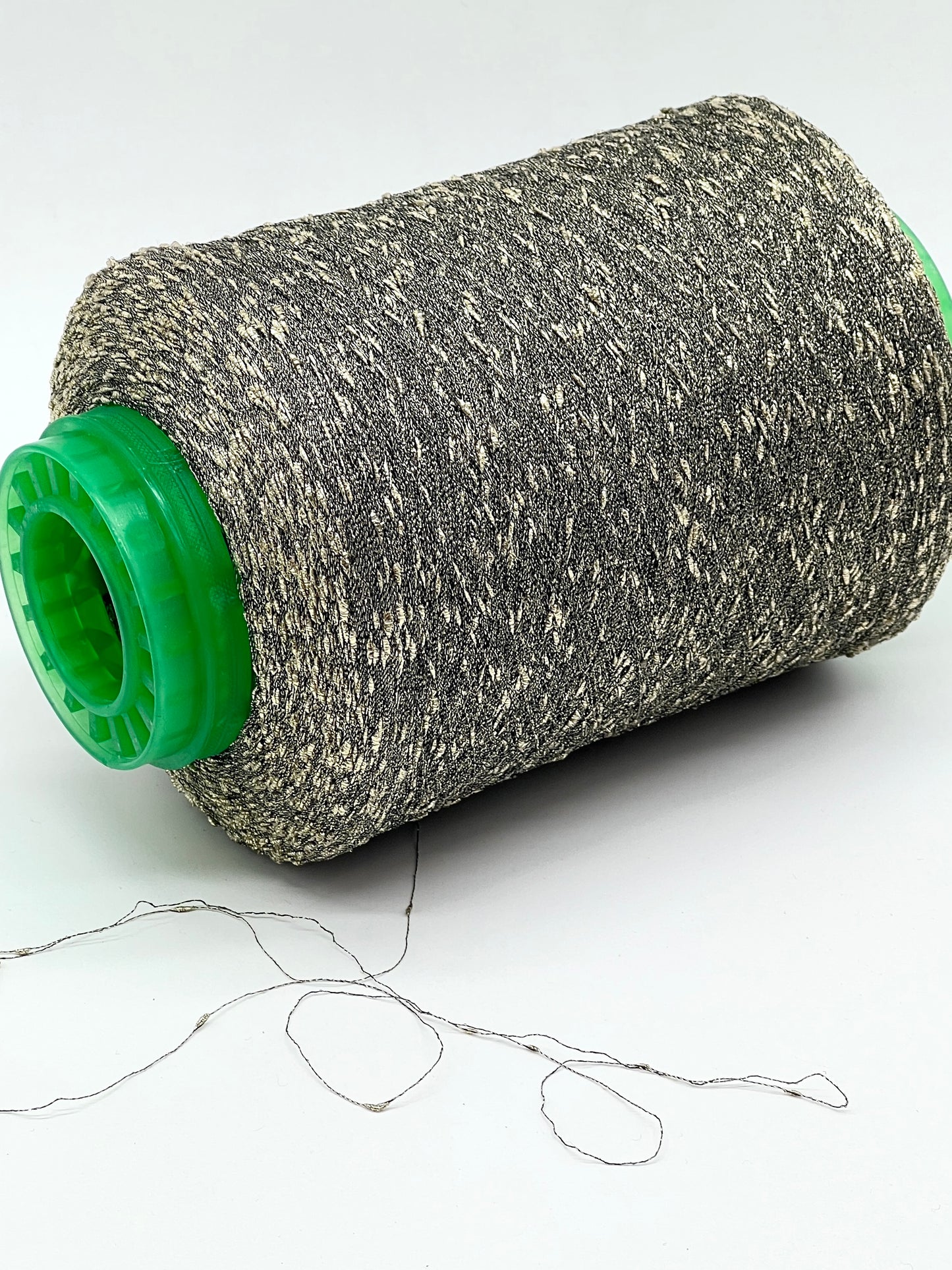 FANTASY FLAME CHANEL-Style Tweed Yarn, NODINOLAME, Royal Collection by RiGo, Available on Cone, Lace Yarn, 1700m/100g (1859y/3.52oz)