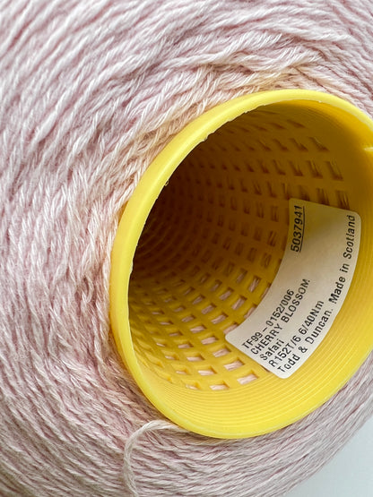 Cashmere Cotton Yarn, SAFARI, Premium Scottish Yarn by Todd & Duncan, Lace Weight, 660m/100g (722y/3.52oz)