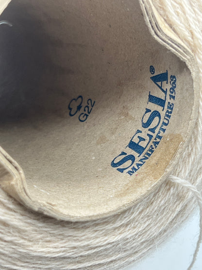 LAMBSWOOL Yarn, SHERWOOL, Premium Italian Yarn by Sesia, Available in Balls and Cones, Lace Weight, 500m/100g (546y/3.52oz)
