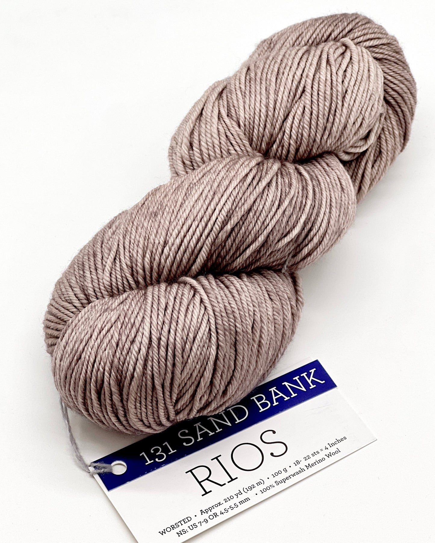 Premium iDOKNiT worsted weight yarn, RIOS by Malabrigo Peru. 100% superwash merino wool, 4-ply construction for stitch definition, 192m/100g. Hand-dyed authentic Peruvian yarn curated by iDOKNiT for durable, soft, and professional knitting projects.