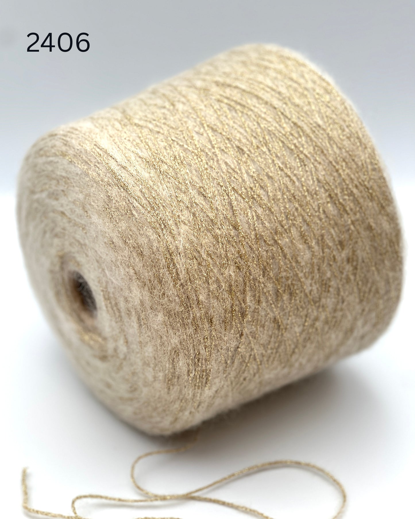 Igea SPARKLING luxury superkid mohair and wool blend Italian chainette yarn with integrated glitter sparkle for holiday knitting at iDOKNiT.