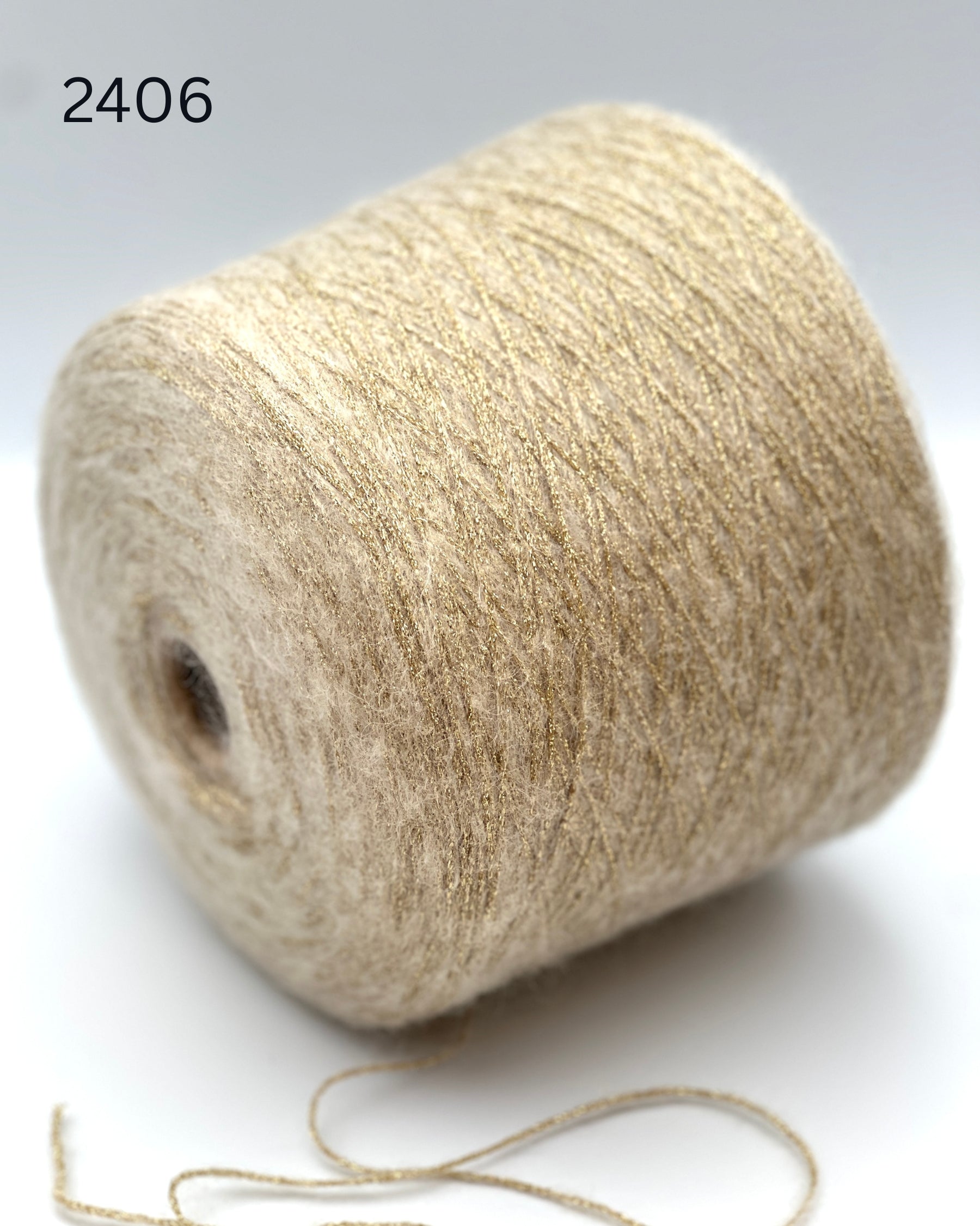 Igea SPARKLING luxury superkid mohair and wool blend Italian chainette yarn with integrated glitter sparkle for holiday knitting at iDOKNiT.