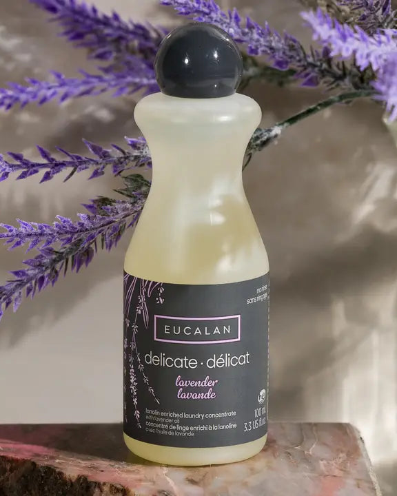 Eucalan delicate no rinse wool wash 100mL 3.3 fl oz travel bottle with lanolin from iDOKNiT