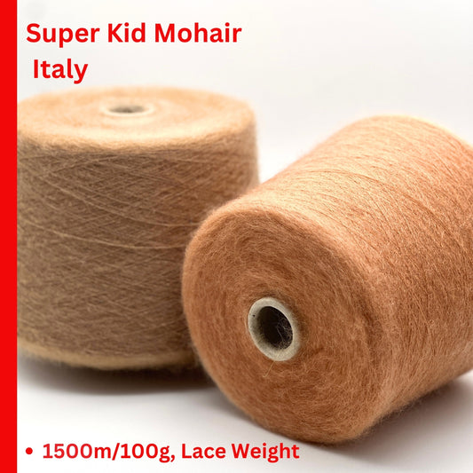 lineapiu geneve super kid mohair yarn italy
luxury italian mohair lace yarn 1500m 100g
soft halo mohair yarn for knitting weaving blending
designer super kid mohair yarn close up
italian lace mohair yarn balls or cones