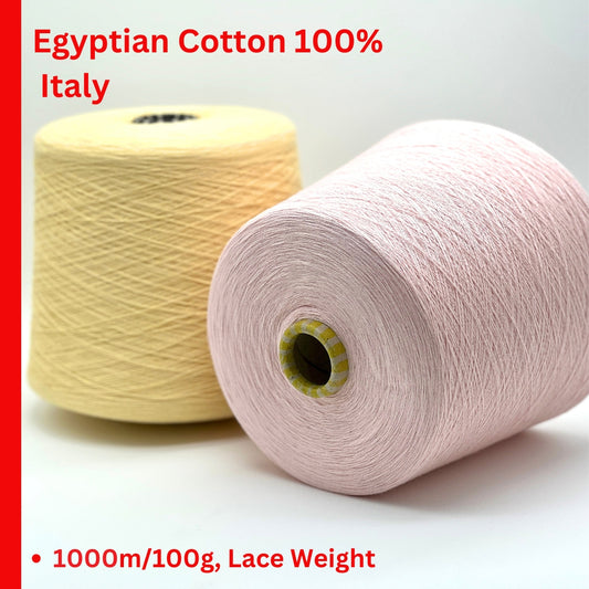 filmar egyptian supersoft cotton lace yarn italy
luxury italian cotton lace yarn close up
soft egyptian cotton yarn for knitting crochet weaving
extra fine italian cotton yarn for summer garments
filmar cotton yarn balls or cones