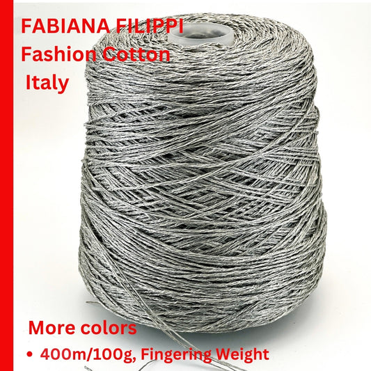 fabiana filippi structured cotton blend yarn italy
fashion house yarn for chanel style jackets
cotton polyester fingering yarn 400m 100g
structured yarn for bags hats tweed fabric
italian designer yarn balls or cones